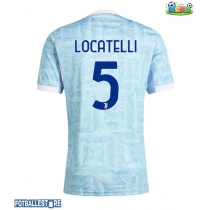 Juventus Manuel Locatelli #5 Bortedrakt 2025-26 Kortermet